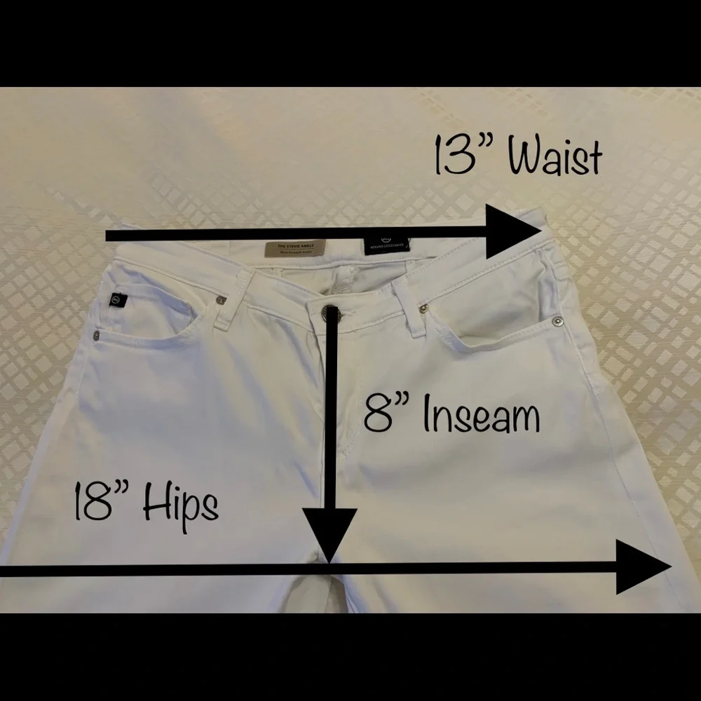 🌟Host Pick🌟 AG Adriano Goldschmied (Stevie Ankle Slim) Size 28R - Picture 4 of 11